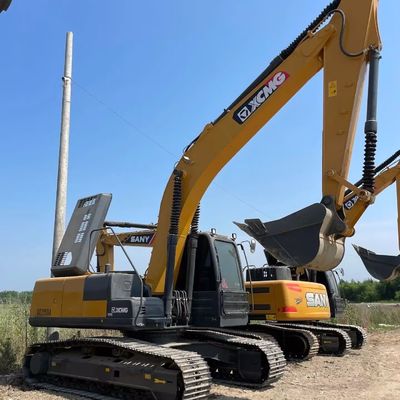 qualidade  1950 rpm Used XCMG Excavator XCMG215 Old Earth Moving Equipment 21450 Kg fábrica