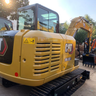 Construção Amarelo Cat305 Excavadora de segunda mão Excavadora de lagarta usada 5400kg