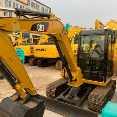 Construção rodoviária Excavadora usada CAT306E Excavadora CAT de segunda mão 5795kg