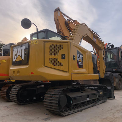 7210kg Excavadora CAT grande e usada de segunda mão Excavadora hidráulica de rastreamento CAT307