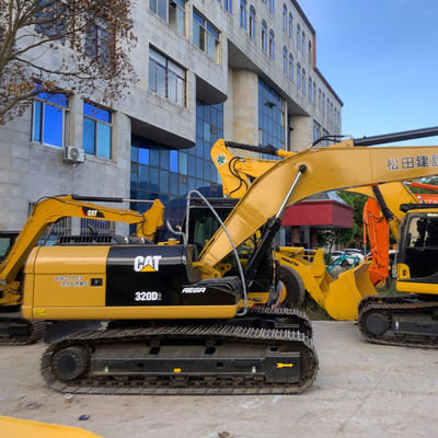 Equipamento de construção de segunda mão CAT Crawler Excavator Hydraulic Digger CAT320D2L