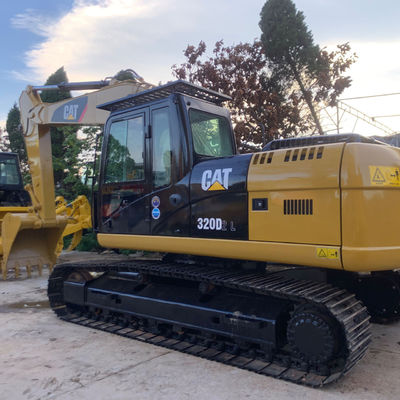 Equipamento de construção de segunda mão CAT Crawler Excavator Hydraulic Digger CAT320D2L
