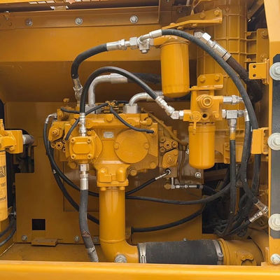 Excavadora CAT de segunda mão para uso agrícola Excavadora de retroescavadeira CAT325D Amarelo