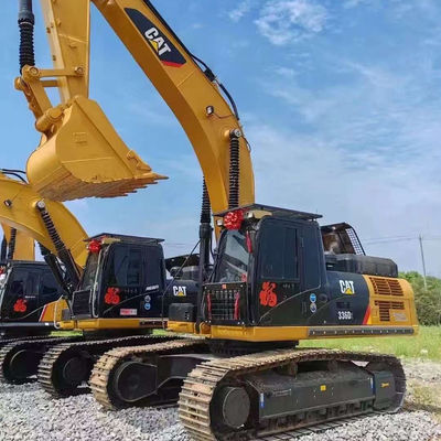 CAT336D Excavadora hidráulica usada CAT Máquinas robustas de segunda mão para mover terra