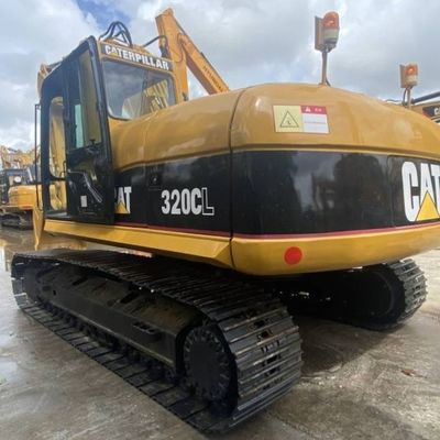 Cat 320 Mini-excavadora Caterpillar de 110 kW equipamento de escavação de 2000 rpm