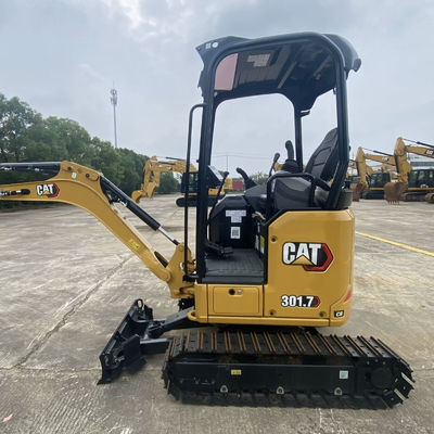 16.1kW Excavadora CAT Usada Mini Excavadoras Cat301.7 Segunda mão Operação suave
