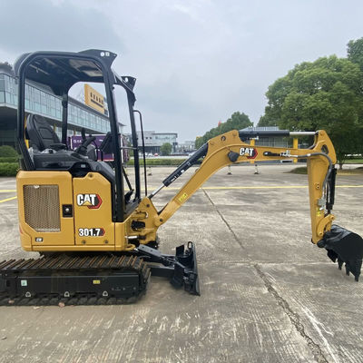 16.1kW Excavadora CAT Usada Mini Excavadoras Cat301.7 Segunda mão Operação suave