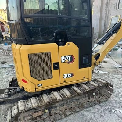 Manuseio de materiais Excavadora mini velha Excavadora Cat302 Máquinas de movimentação de terra