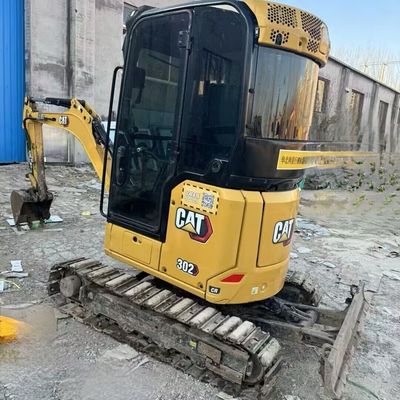 Manuseio de materiais Excavadora mini velha Excavadora Cat302 Máquinas de movimentação de terra