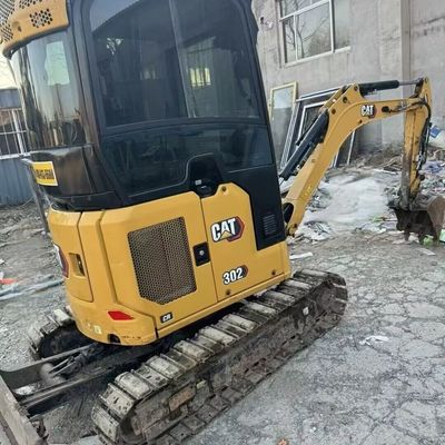 Manuseio de materiais Excavadora mini velha Excavadora Cat302 Máquinas de movimentação de terra