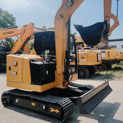 Máquina de construção hidráulica CAT 306 de segunda mão
