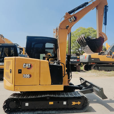 Máquina de construção hidráulica CAT 306 de segunda mão