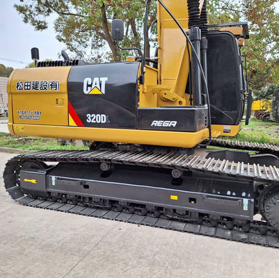 Excavadora usada de alta resistência CAT320DL Excavadora de rastreador antigo
