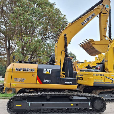 Excavadora usada de alta resistência CAT320DL Excavadora de rastreador antigo