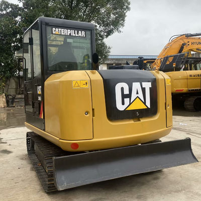 Máquinas de construção usadas Digger Cat306E2 34.7kw Para construção de estradas