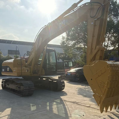 10T CAT320C Máquinas de construção usadas 2a mão Excavadora de lagarta 110kw