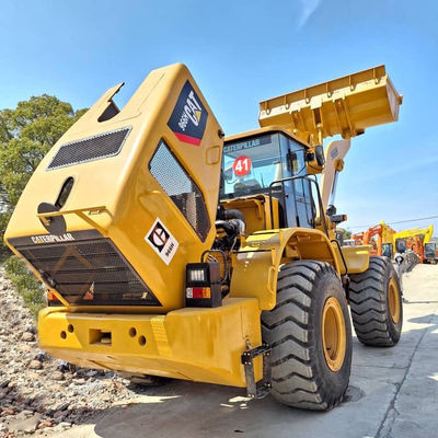 Construção Usado Carregador de retroescavadeira CAT 966H 6T Carga 2o Tractor de mão Carregador de retroescavadeira