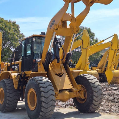 Construção Usado Carregador de retroescavadeira CAT 966H 6T Carga 2o Tractor de mão Carregador de retroescavadeira