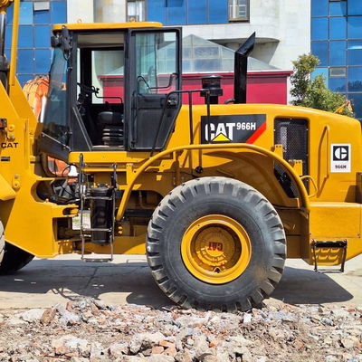 Construção Usado Carregador de retroescavadeira CAT 966H 6T Carga 2o Tractor de mão Carregador de retroescavadeira