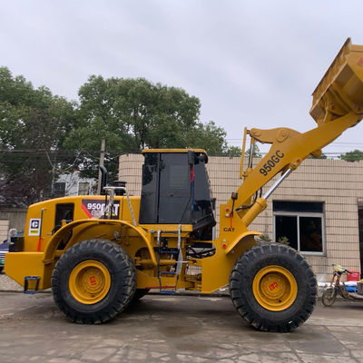 Carga de 5 toneladas 147 KN Carregador de rodas usado CAT 950GC Controle hidráulico