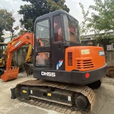 Excavadora mini DOOSAN 55 Excavadora Crawler Equipamento de construção