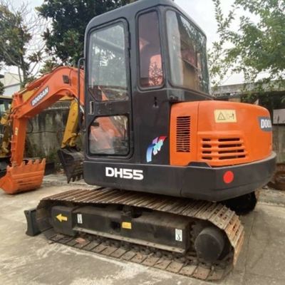 Excavadora mini DOOSAN 55 Excavadora Crawler Equipamento de construção