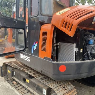 Excavadora mini DOOSAN 55 Excavadora Crawler Equipamento de construção