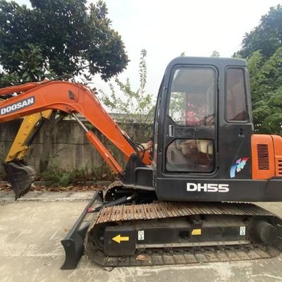Excavadora mini DOOSAN 55 Excavadora Crawler Equipamento de construção
