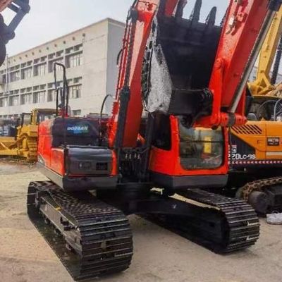 Usado Doosan DH140 12 toneladas Excavadora Crawler Máquina de movimentação de terra velha