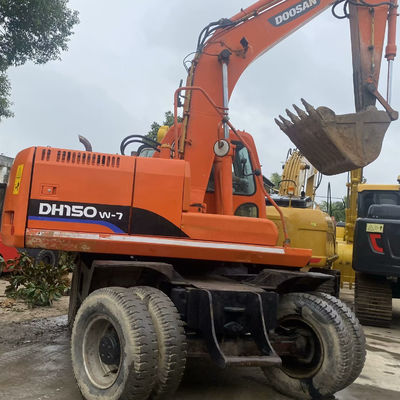 Equipamento de escavadeira original de segunda mão DOOSAN 150W-7 39.7kW
