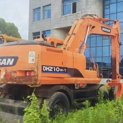 Doosan 210w Equipamento de Construção Usado Excavadora Hidráulica 19800 Kg