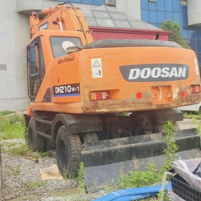 Doosan 210w Equipamento de Construção Usado Excavadora Hidráulica 19800 Kg