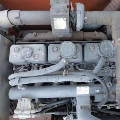 Excavadora Usada Excavadora Doosan DH215W Máquinas de Construção 48KW Economia de combustível