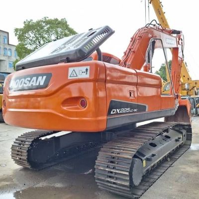 Equipamento de escavação usado DOOSAN Excavadora hidráulica DH225