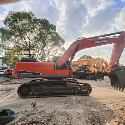 Excavadora grande usada DOOSAN DH300 Máquina de excavadora hidráulica de segunda mão