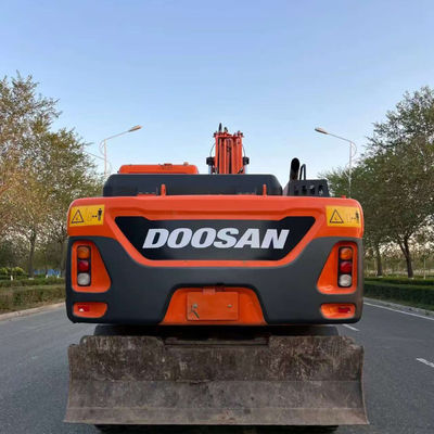 Doosan DX210W Excavadora de Roda Usada Mini Hidráulica Excavadora de Segunda Mão 20100 kg