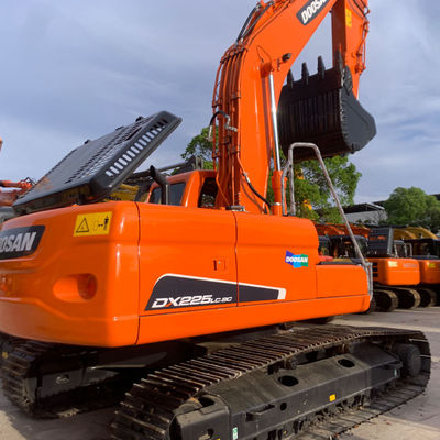 1900 rpm Excavadora DOOSAN usada DX225LC-9C Equipamento de construção 21800kg
