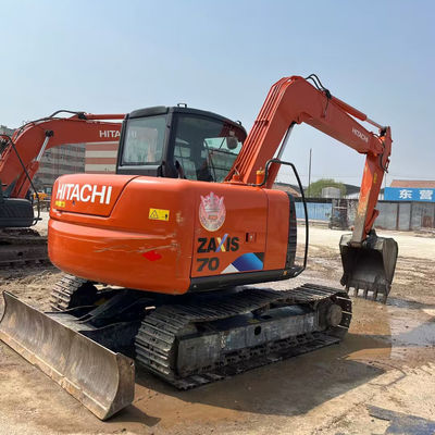 Hitachi ZX70 Excavadora Hidráulica Usada Excavadora Tipo Crawler 6510 kg
