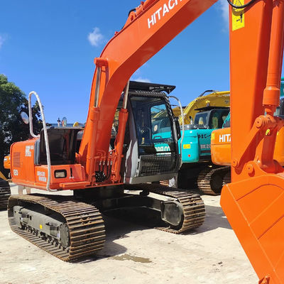 Hitachi ZX120 Excavadora de tipo Crawler Usada Excavadora de segunda mão 12 toneladas