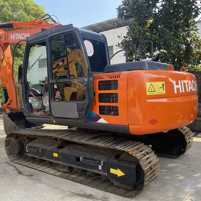 Hitachi ZX120 Excavadora de tipo Crawler Usada Excavadora de segunda mão 12 toneladas