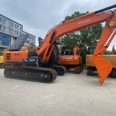 Tipo hidráulico usado HITACHI Excavadora Hitachi Zax200 Máquinas de construção segunda mão