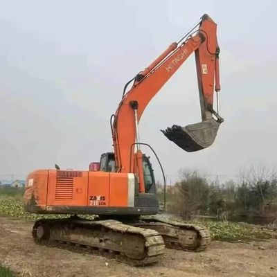 Mini-excavadora hidráulica usada HITACHI Zax210 para trabalhos de demolição
