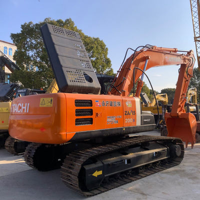 Economia de combustível Usado HITACHI ZX200 Excavador Usado Equipamento de movimentação de terra 20300 kg