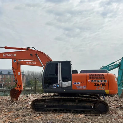 Usado Hitachi ZX240 Hydraulic Crawler Excavator Usado 23.5 Ton Digger