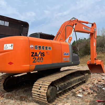 Usado Hitachi ZX240 Hydraulic Crawler Excavator Usado 23.5 Ton Digger