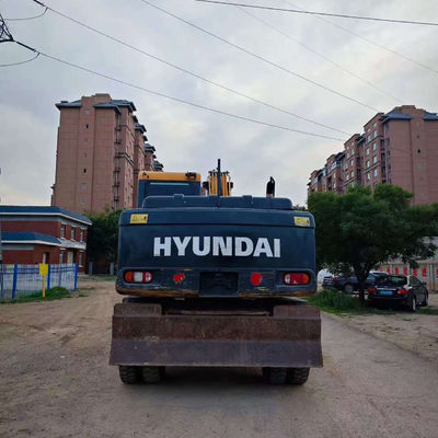 Hyundai 150w-9 Equipamento usado de escavadeira Hyundai para construção de estradas