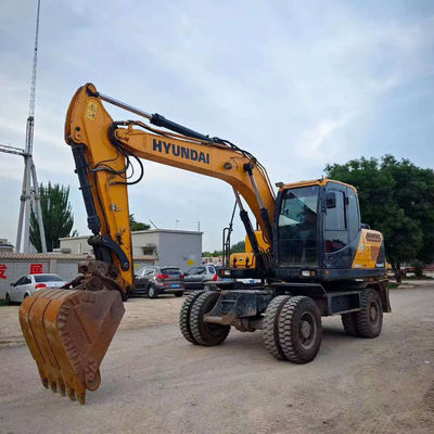 Hyundai 150w-9 Equipamento usado de escavadeira Hyundai para construção de estradas