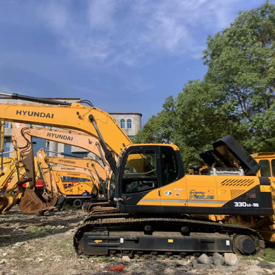 32200kg Usado Hyundai Excavator Heavy Duty Hyundai 330LC-9S Excavator de segunda mão