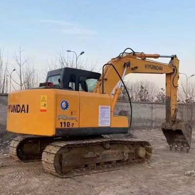 Hyundai R110-7 Excavadora Usada Excavadora de segunda mão 11200kg 0,30-0,59m3 Balde