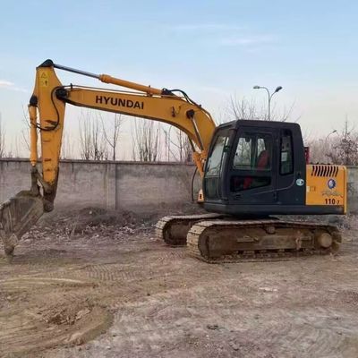 Hyundai R110-7 Excavadora Usada Excavadora de segunda mão 11200kg 0,30-0,59m3 Balde
